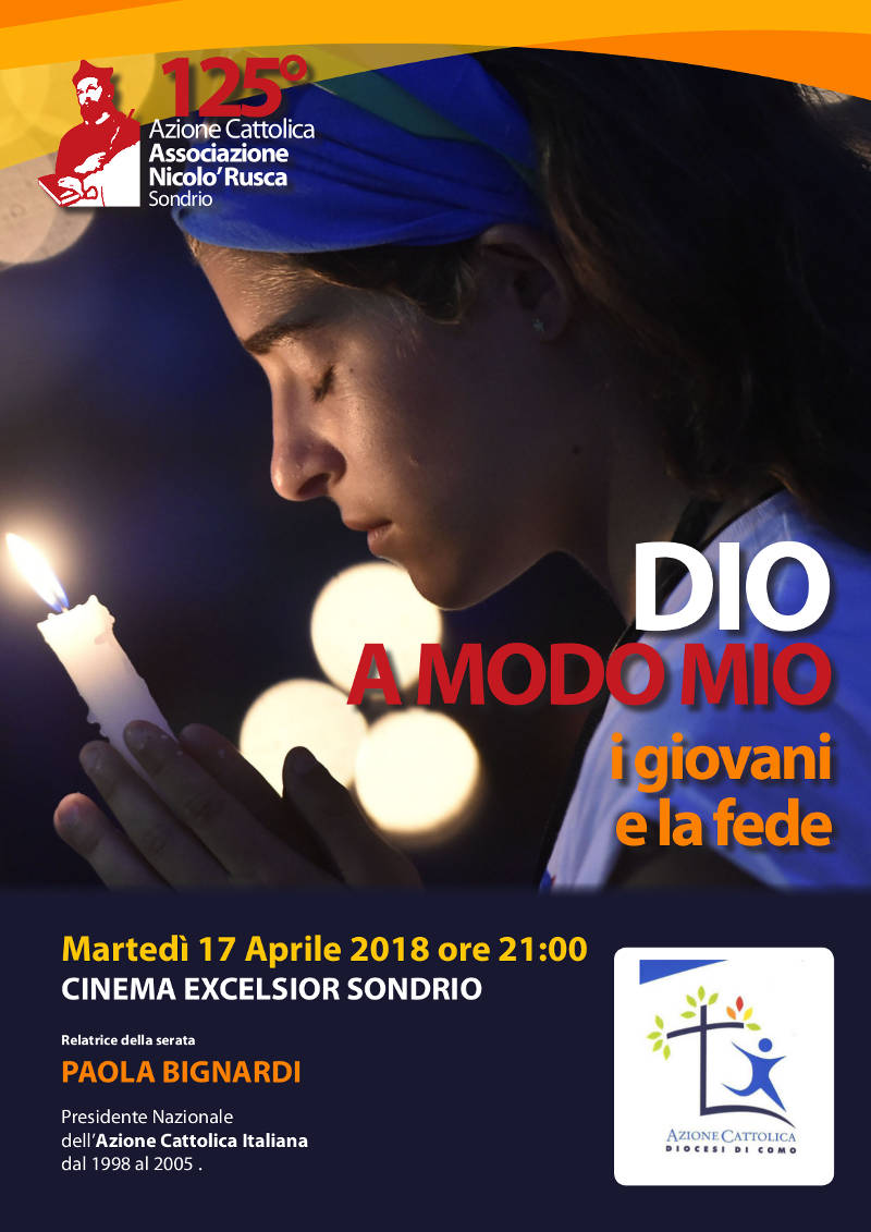 “Giovani e fede” con Azione Cattolica a Sondrio